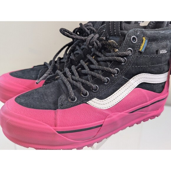 VANS SK8 Hi Dip MTE-2 Hiking Boots Shoes Pink Black Suede Womens 5.5 - Picture 4 of 10